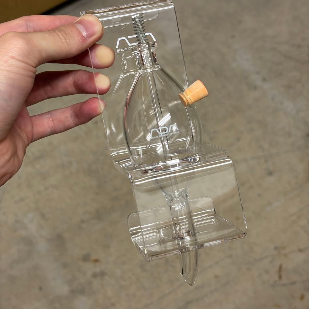美品 ADA AP グラス クリアスタンド for APグラス 餌飼料関連用品