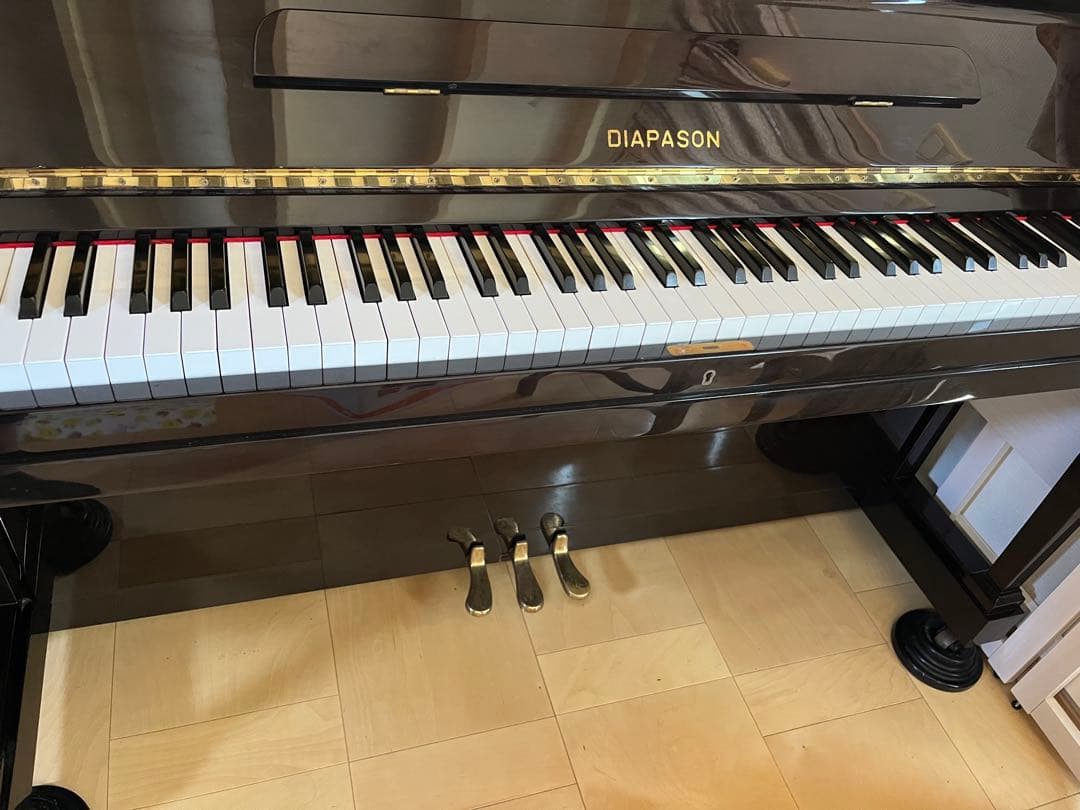 DIAPASON 132/BW アップライトピアノ　美品