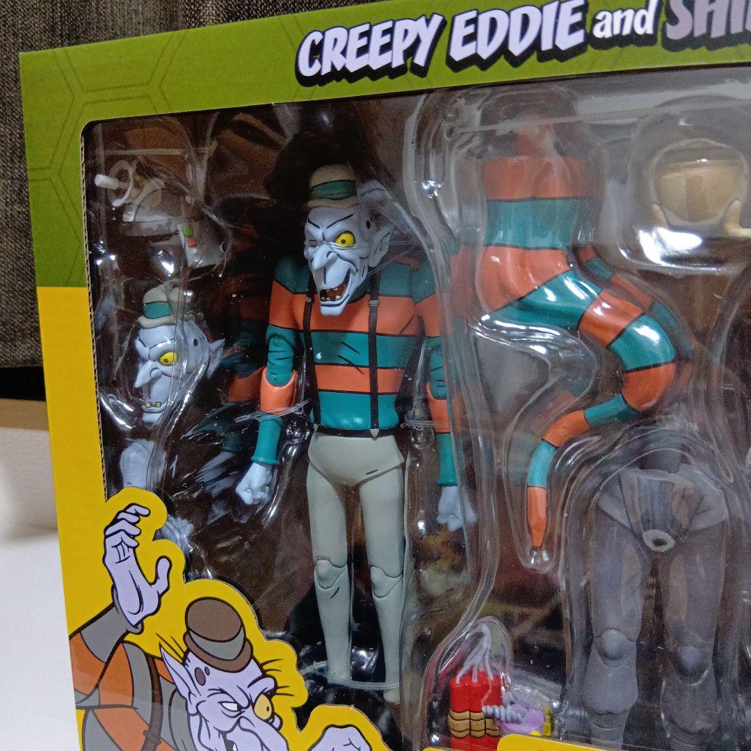 ネカ　ミュータントタートルズ　クリーピーエディ、シバノ様　NECA TMNT