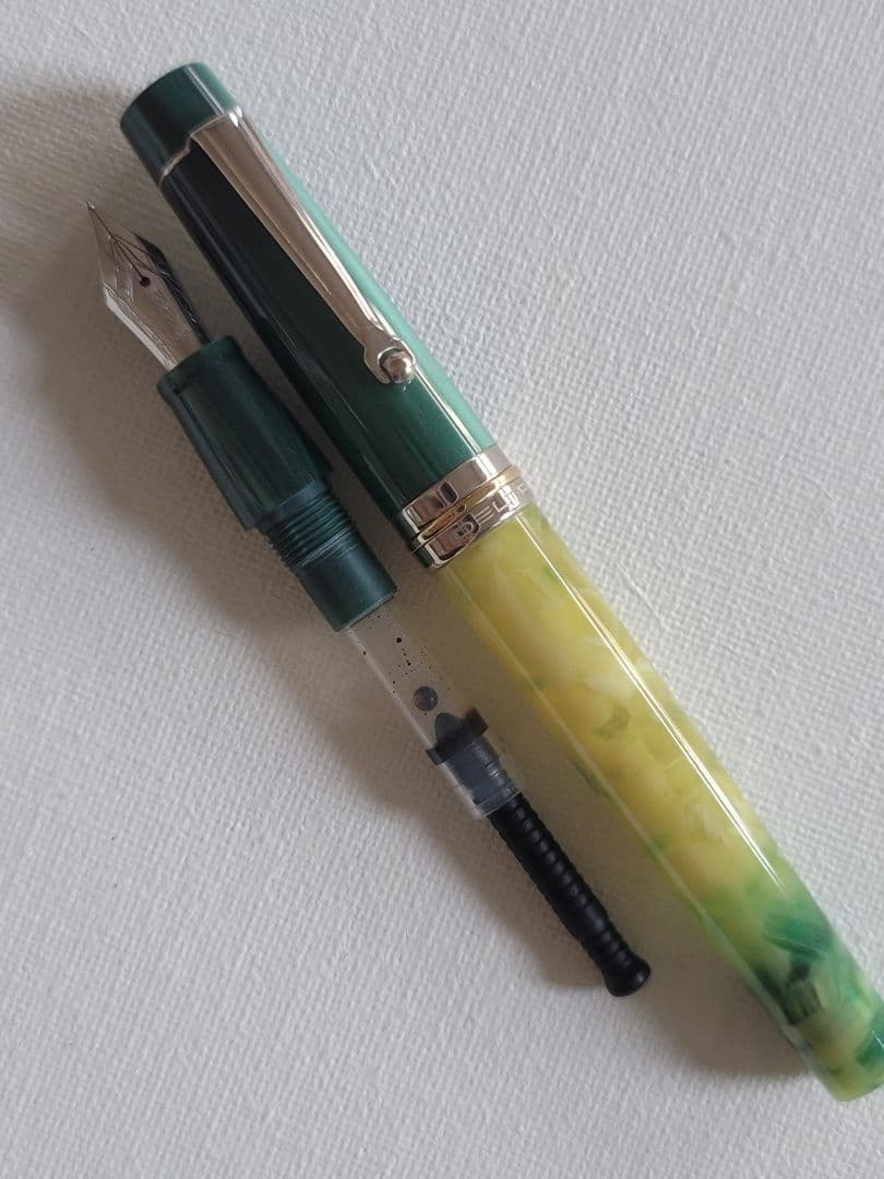 ❁⃘*.゜ デルタ 万年筆 レ・スタジオーニ プリマベーラ used美品