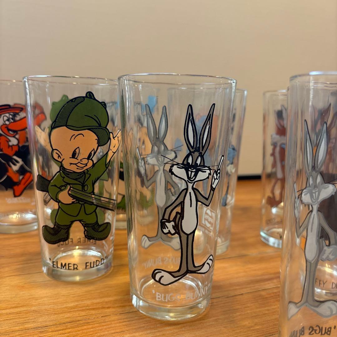 ルーニー・テューンズ PEPSI グラスセット 16個