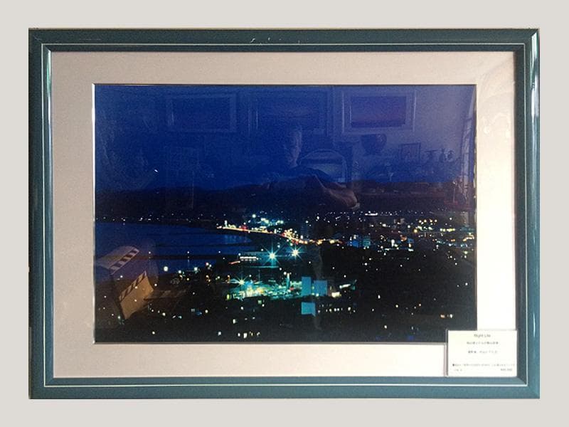 ★展示品！★    城山頂上からの館山夜景　撮影者：村山ヒデカズ