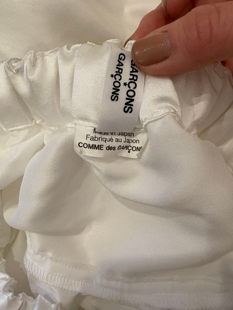comme des garcons サテン スカート