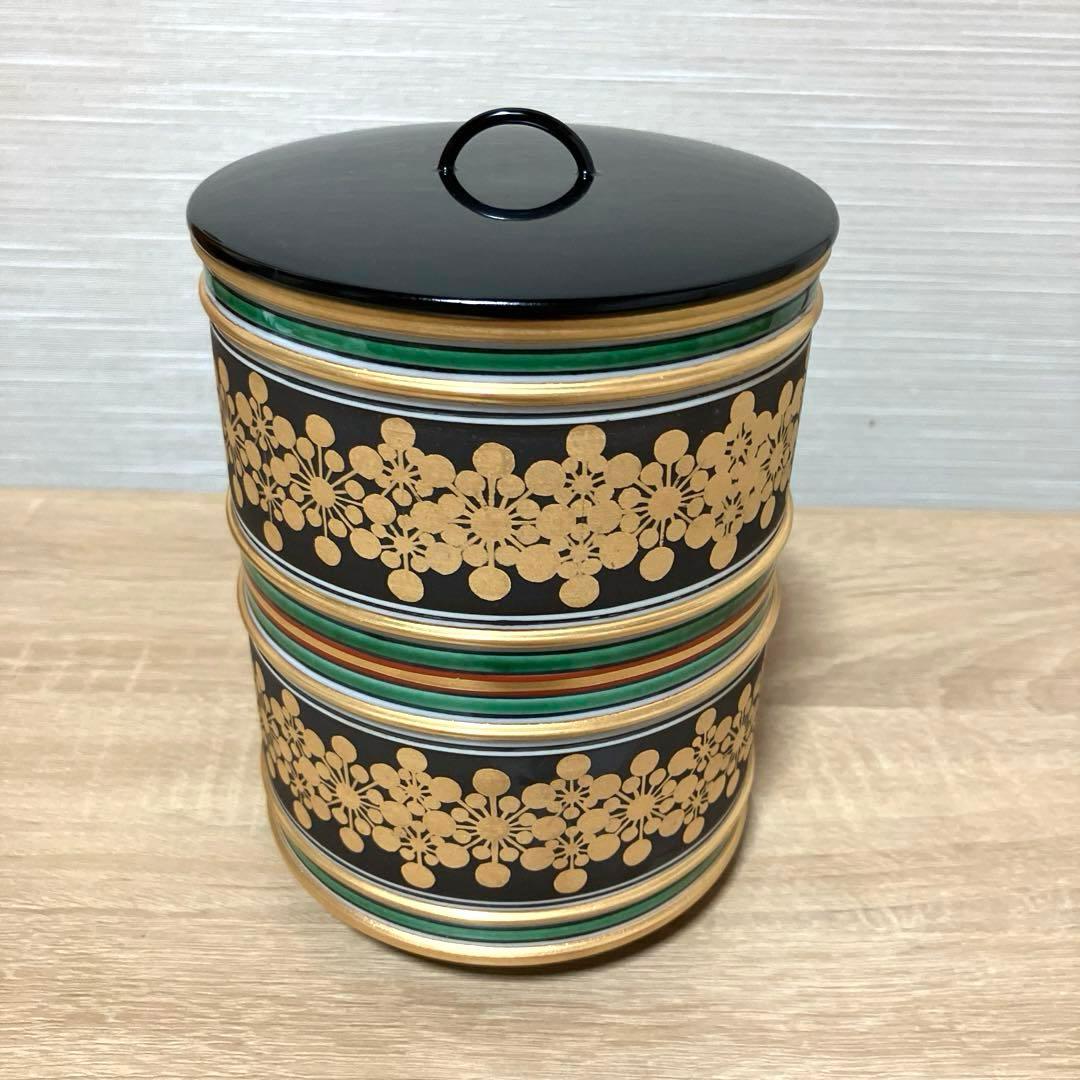 厳島　金　銀　彩　厳島豊之助　陶芸　水指　工芸品　骨董品