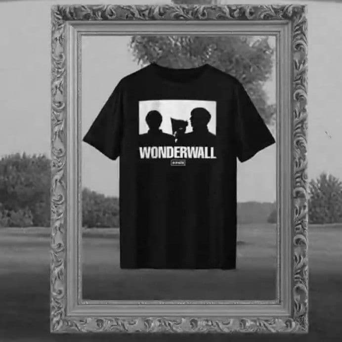 超貴重 オアシス ワンダーウォール 30周年記念 90分間限定販売Tシャツ XL