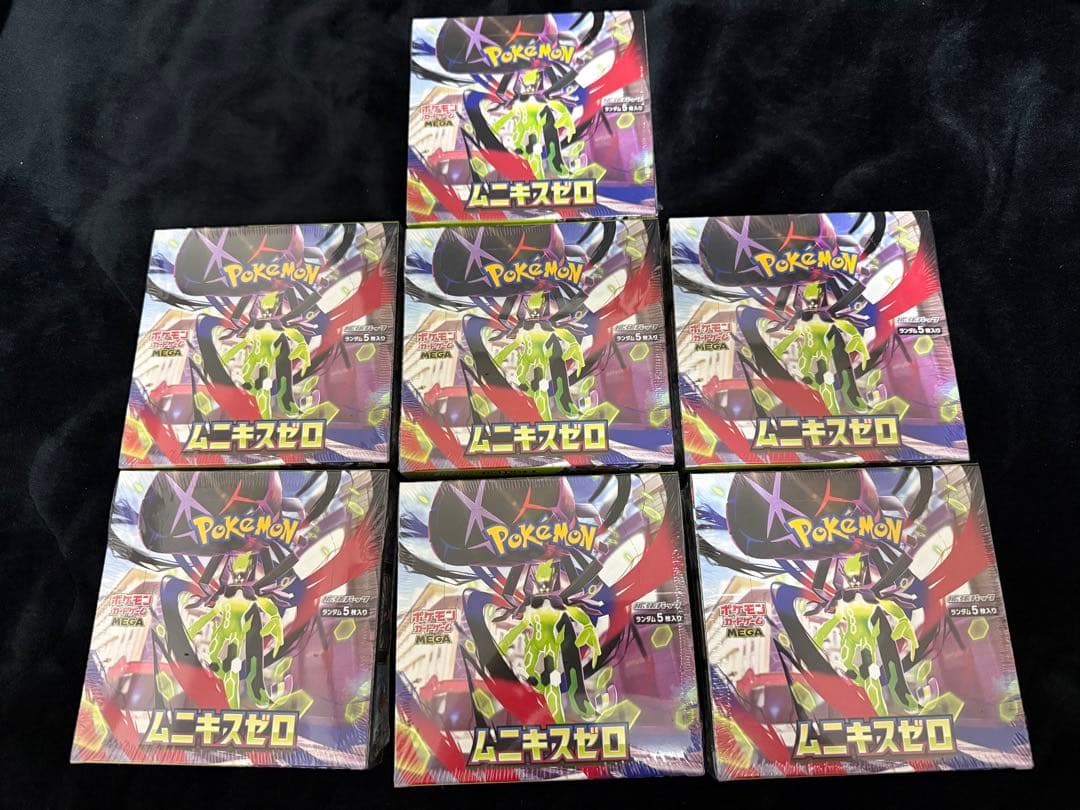 ポケカ　ムニキスゼロ 【新品未開封シュリンク付き】7BOX