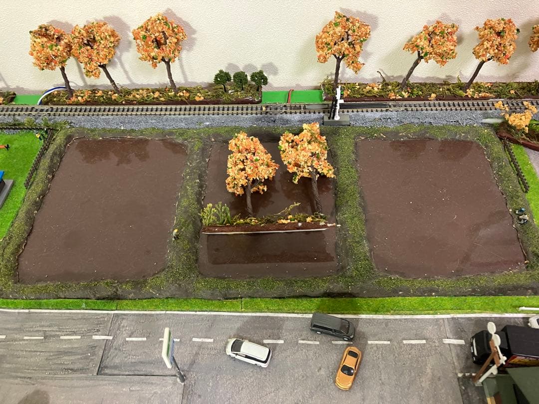 Nゲージ 鉄道模型 昭和の駅と街並み ジオラマ トミックス KATO 鉄道　引取