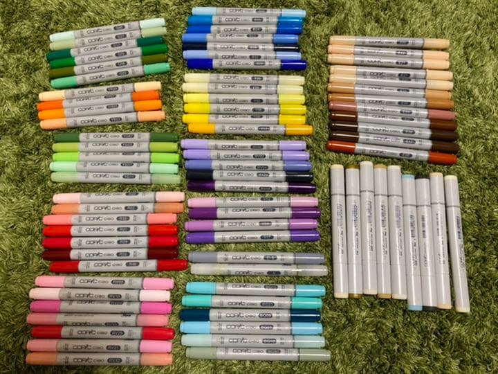 コピックチャオ&スケッチ90本セット