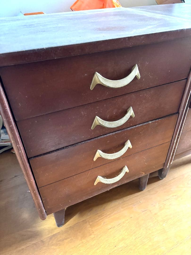 【専用】２個　米軍払い下げ　ミッドセンチュリー　ヴィンテージ　サイドテーブル