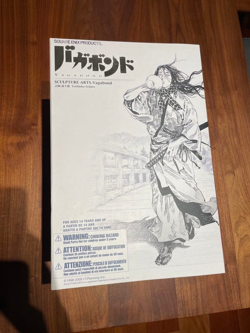バガボンド SCULPTURE ARTS 吉岡清十郎　フィギュア　井上雄彦