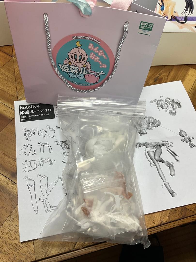 ワンフェス　姫森ルーナTORA ガレージキット　正規品　ホロライブ