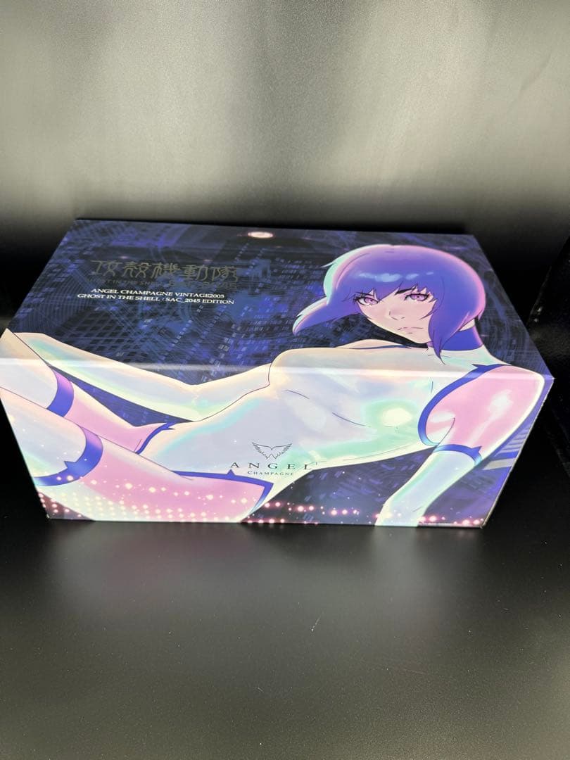攻殻機動隊 SAC 2045 ANGEL CHAMPAGNE 空箱　空瓶