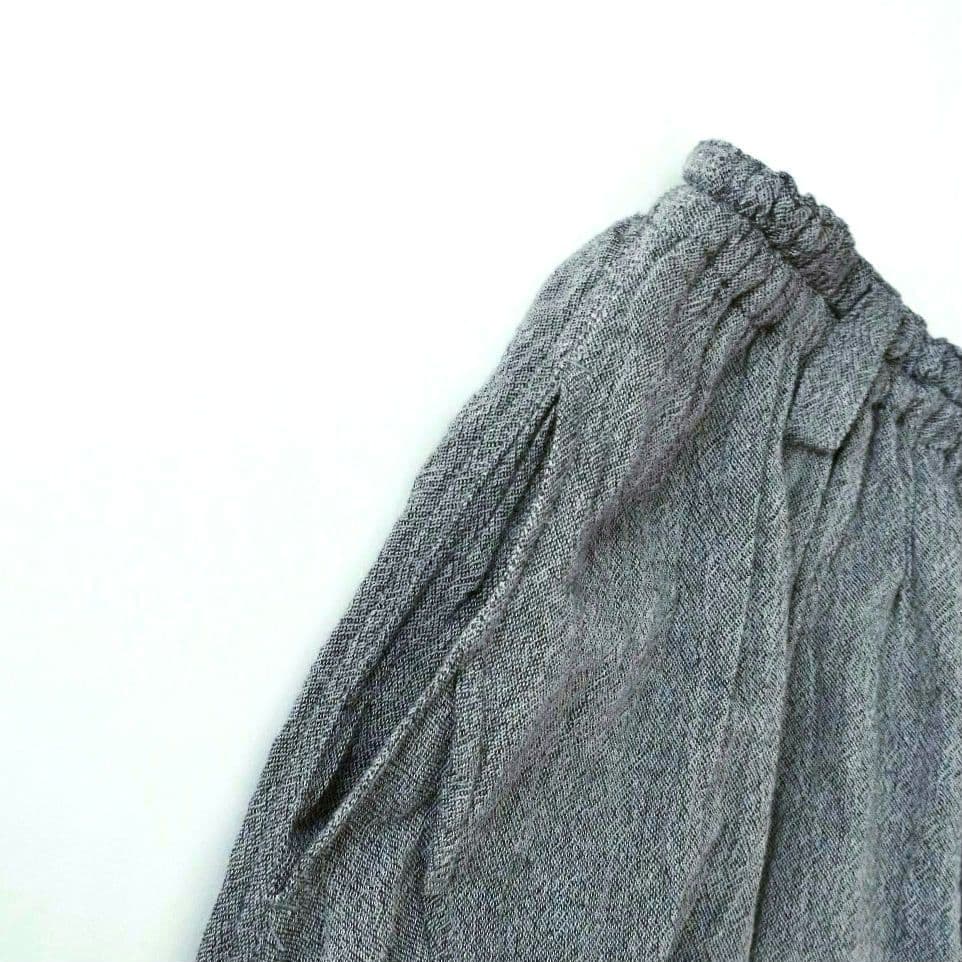 萠 MOYURU✨️サルエルパンツ やわらかコットン