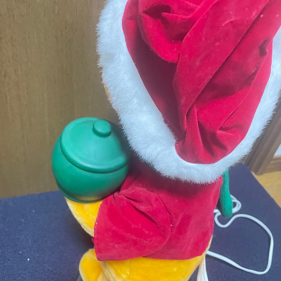 くまのプーさん ダンシング ライト 動作品 サンタ クリスマス ドール プーさん