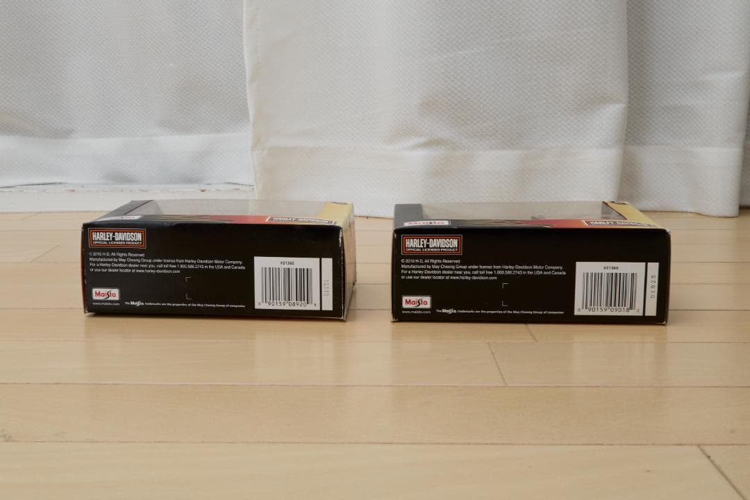 Maisto ハーレーダビッドソン　1:18レプリカ　２個セット