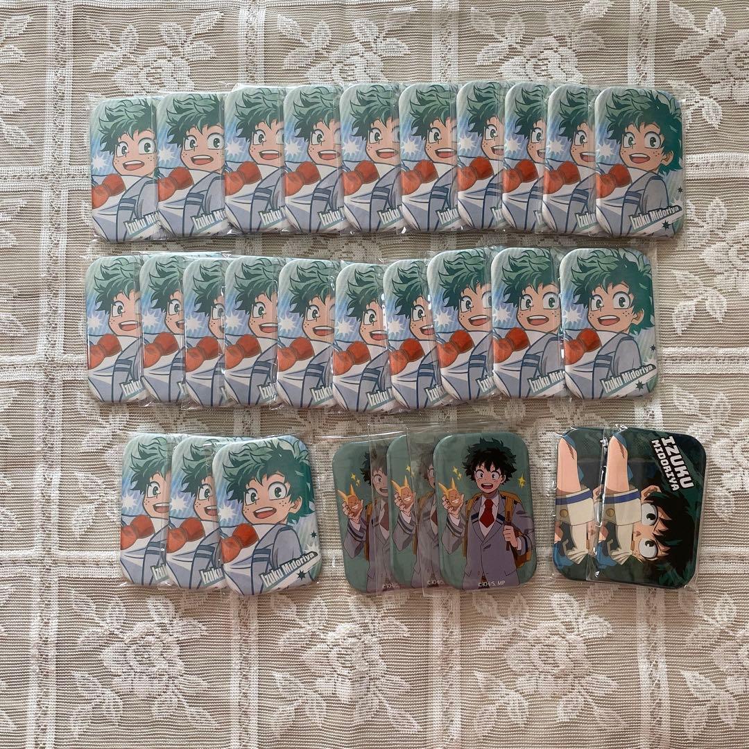 僕のヒーローアカデミア　ヒロアカ　緑谷出久　まるかくカンバッジ