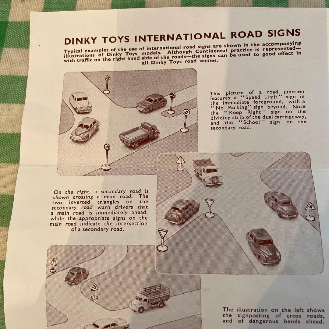 DINKY TOYS no771 ロードサイン
