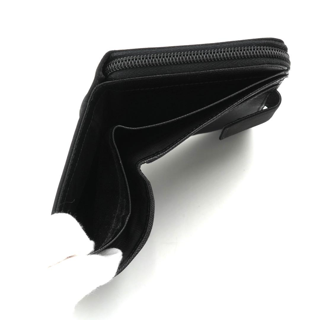 ✨新品未使用・箱保証書付き✨　PRADA ミニ財布　三角プレート　ナイロン