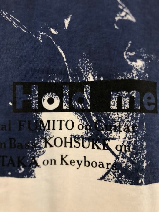 美品 ZARD Hold me Tシャツ サイズL 坂井泉水 ザード 希少