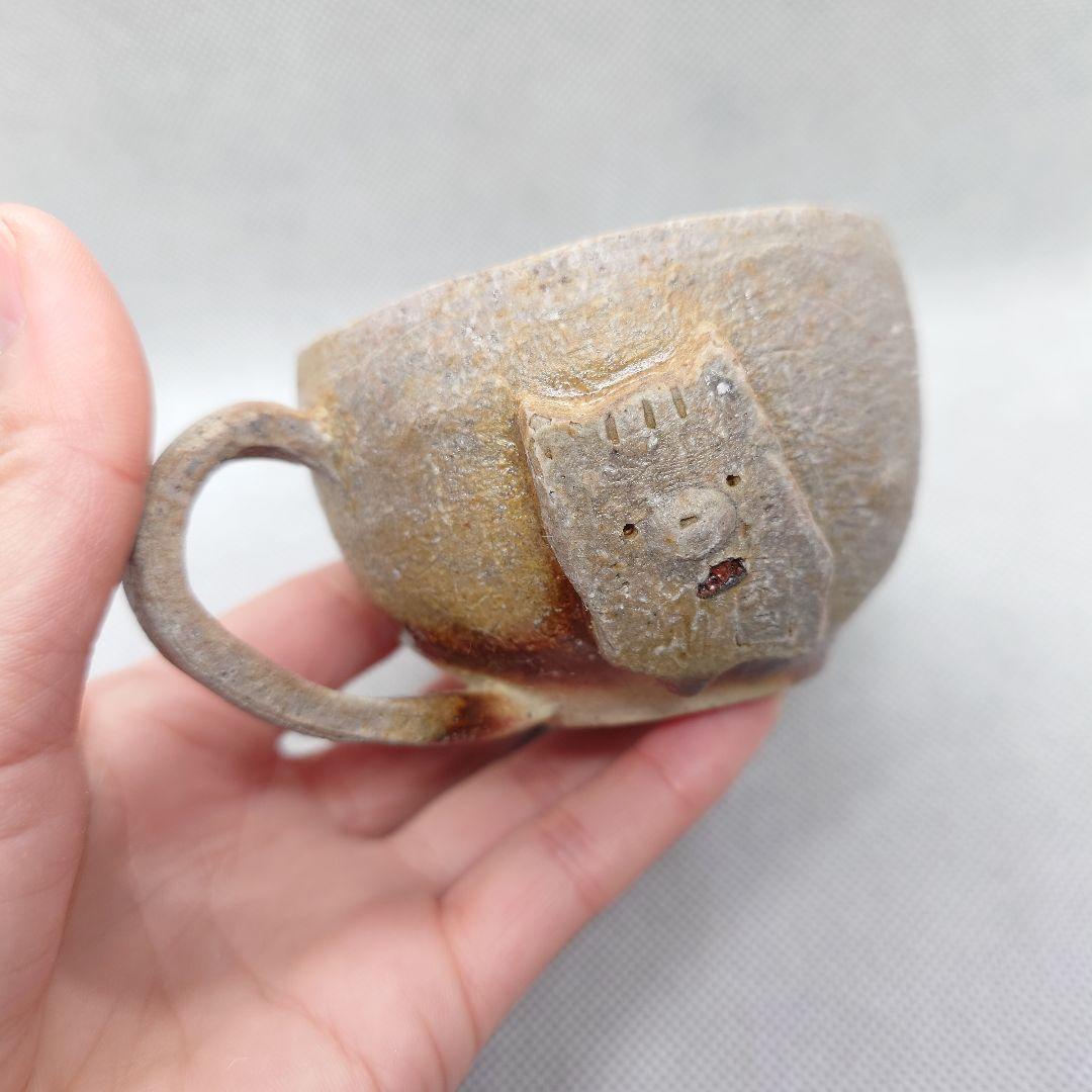 ◎116.カップ…備前焼
