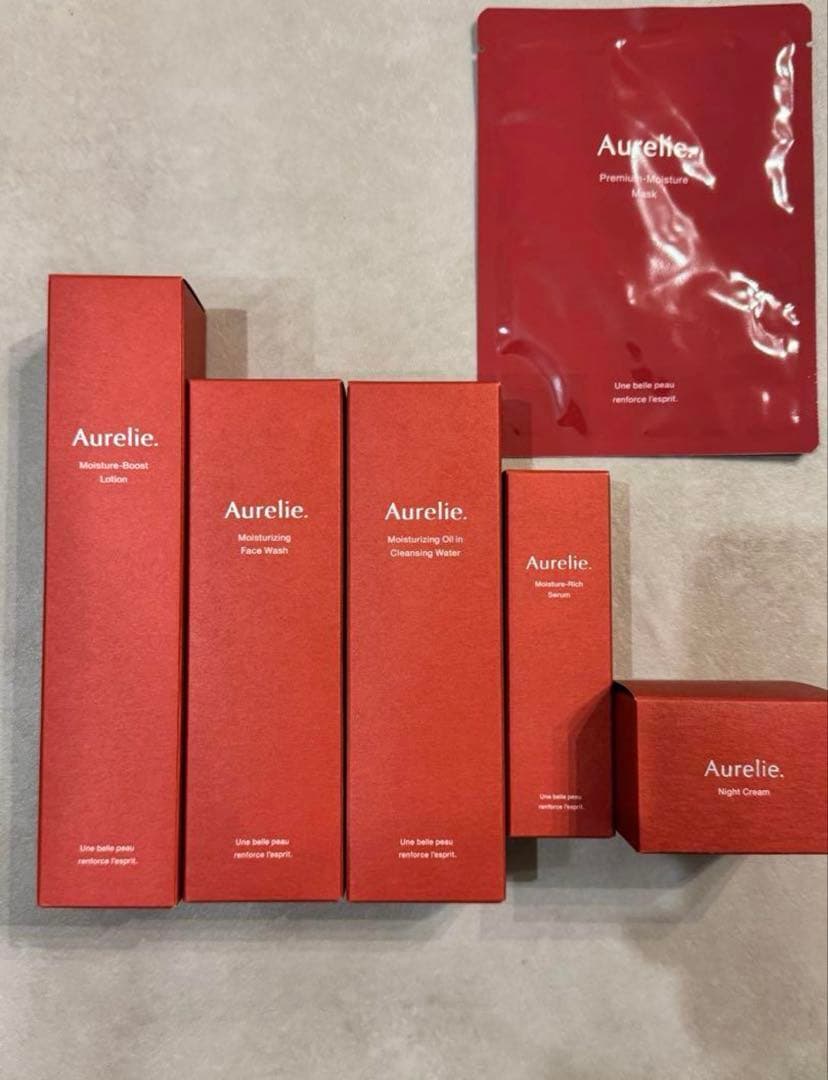 ちーはるですMEGUMI♡Aurelie６点♡プレミアム集中ケアセット♡