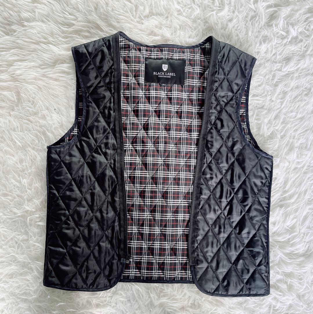 【BLACKLABEL CRESTBRIDGE】ライダースジャケット 羊革 黒M