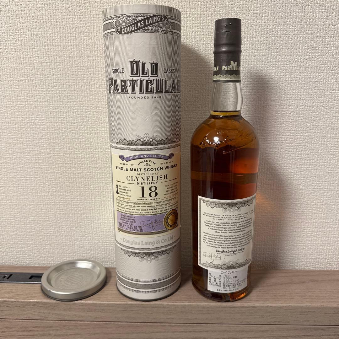 オールドパーティキュラー クライヌリッシュClynelish18年