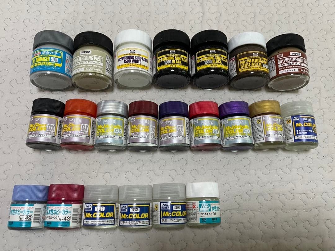 【値下げ中】プラモデル➕AIRTEX塗装ブース➕塗装エアーブラシ➕塗装用品セット