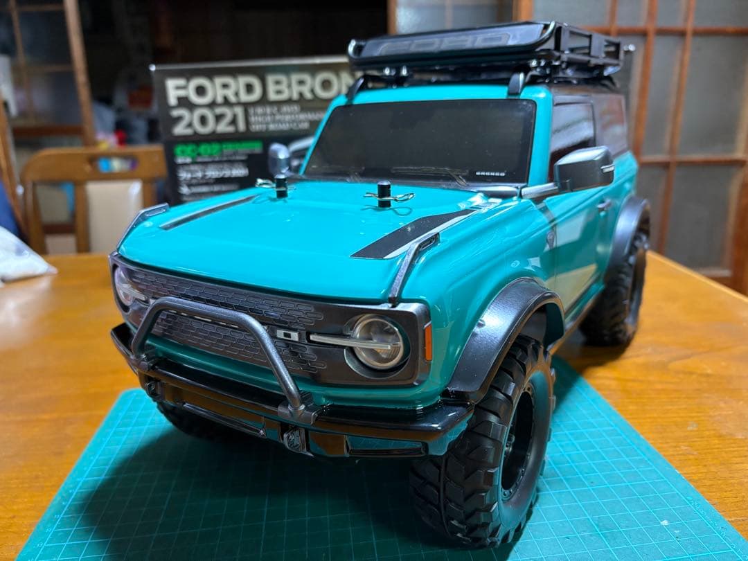 [美品] タミヤ 1/10 RC フォード ブロンコ 2021 完成品