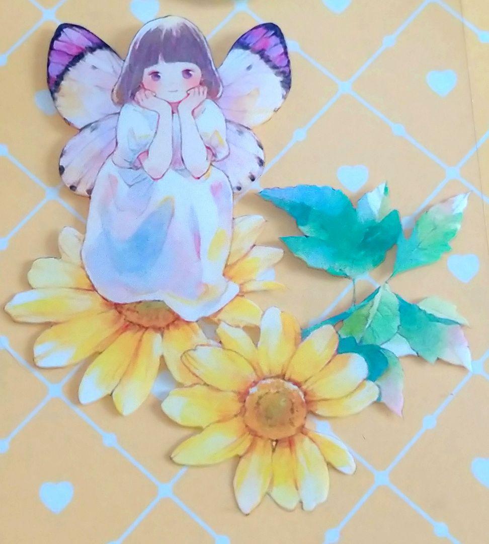 SALE✩J787＃花间仙子(PET)欣甜切り売り海外人物マステ女の子苜暖