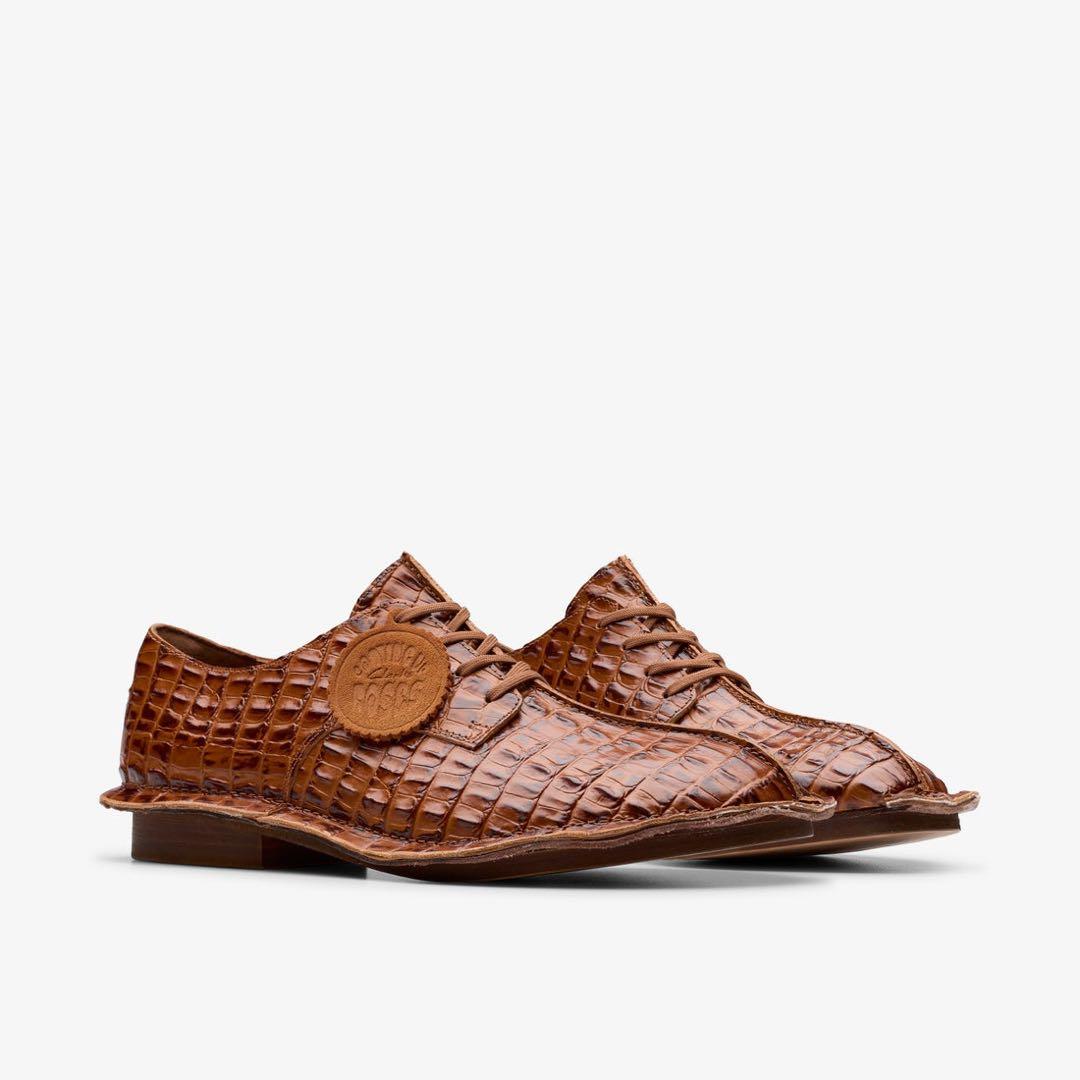 マーチンローズ　クラークス　CUR DERBY SHOES