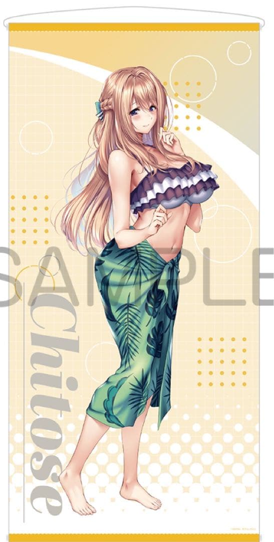 ピロ水　アマカノ2+ ロングタペストリー 蔦町ちとせ　POPUPSHOP