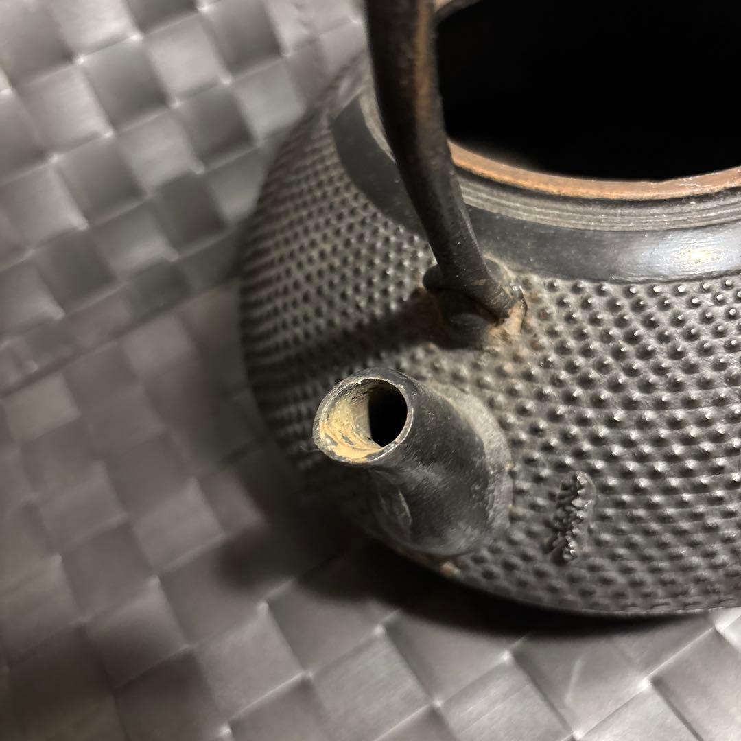 南部鉄器　鉄瓶　光雲作　約1.8L