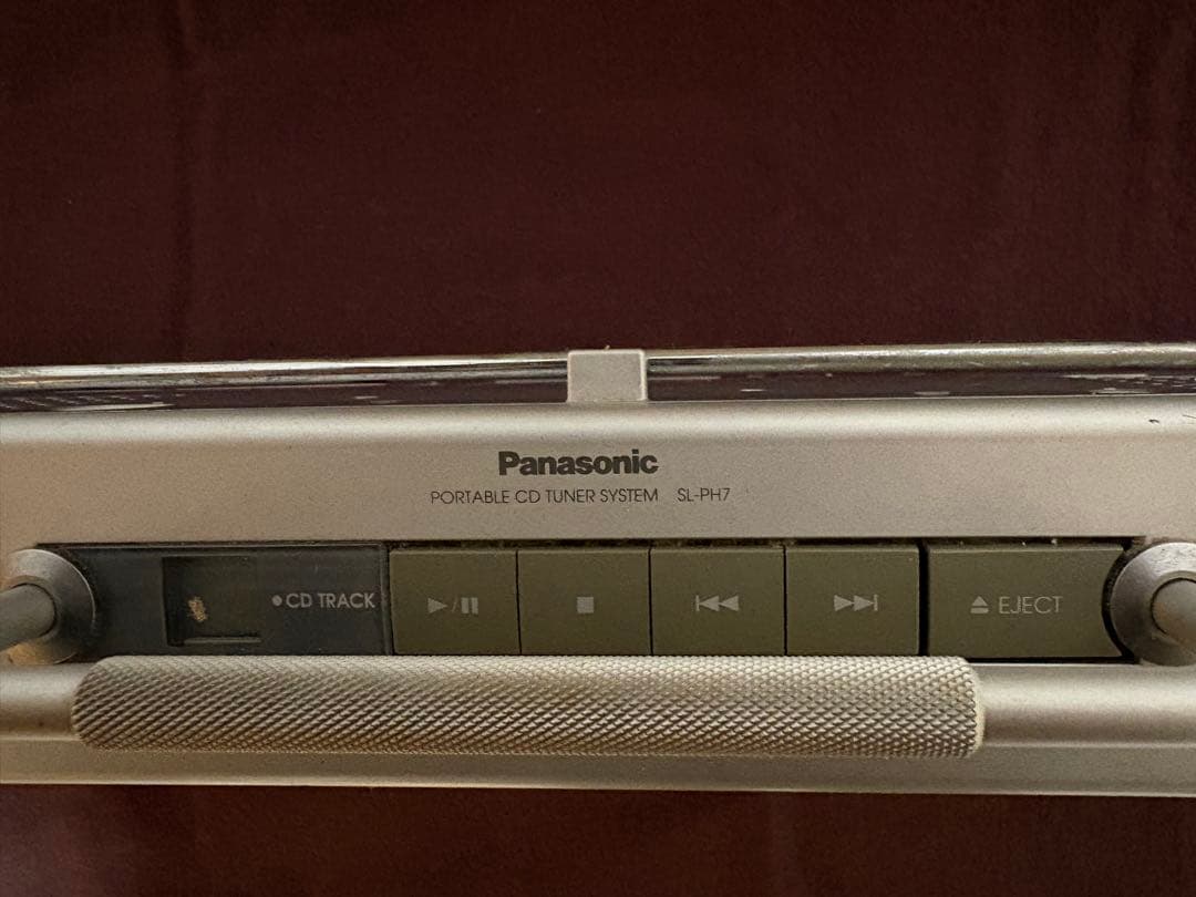 【希少】Panasonic パナソニック CDラジオ SL-PH7中古品 傷あり