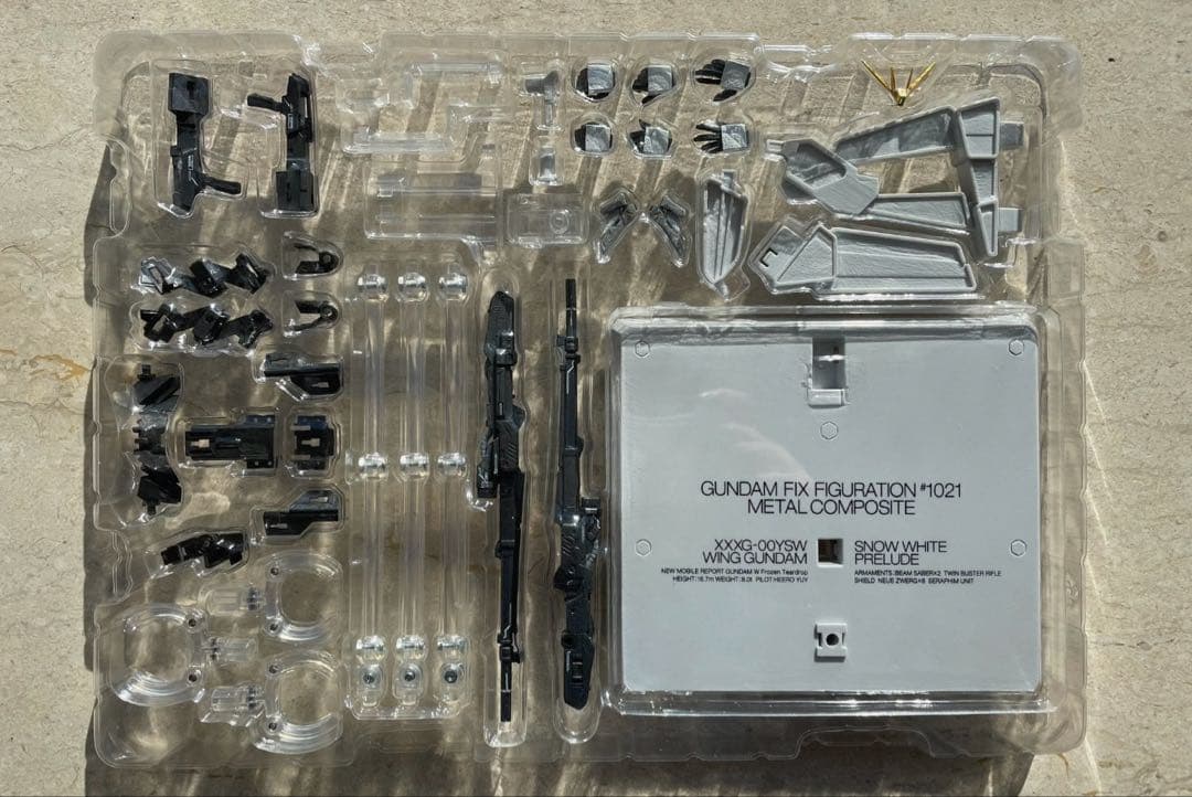 L COMPOSITE ウイングガンダムゼロスノーホワイト　セット