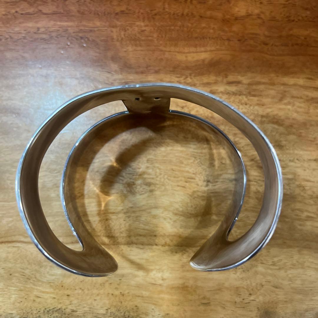 エルメス　トゥアレグ　バングル　シルバー