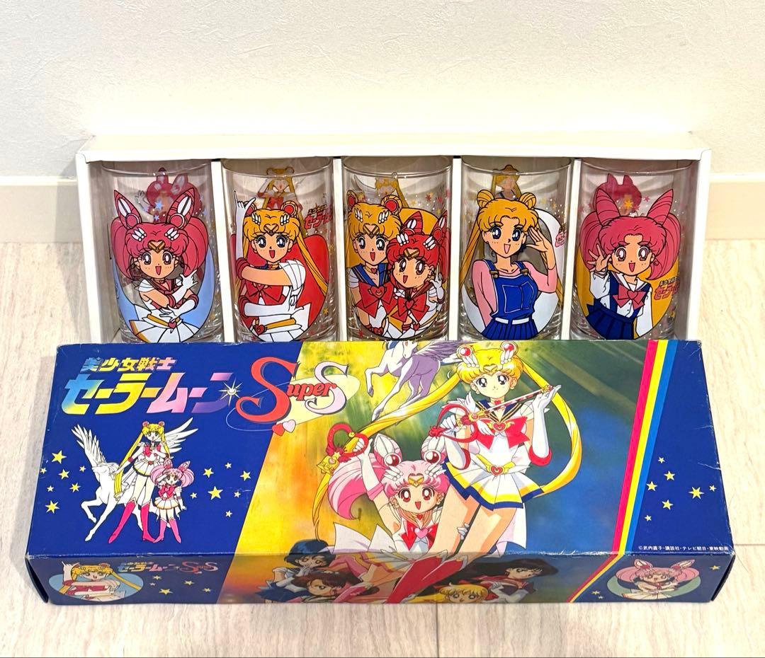 レア♡美少女戦士セーラームーン　タンブラー　グラス　コップ　ガラス