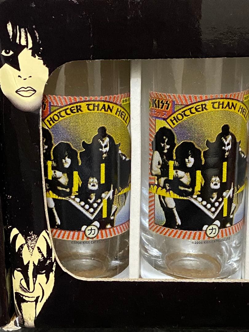 希少‼︎KISS ショットグラスセット2006 ヴィンテージ 入手困難 キッス　力