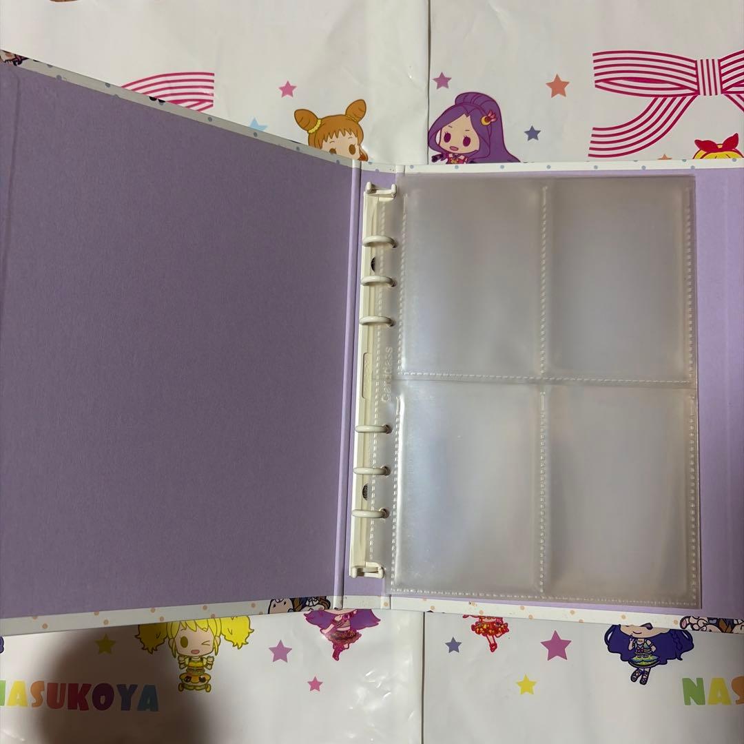 アイカツ ナスコ屋 バインダー 中古 リフィル付き 4冊