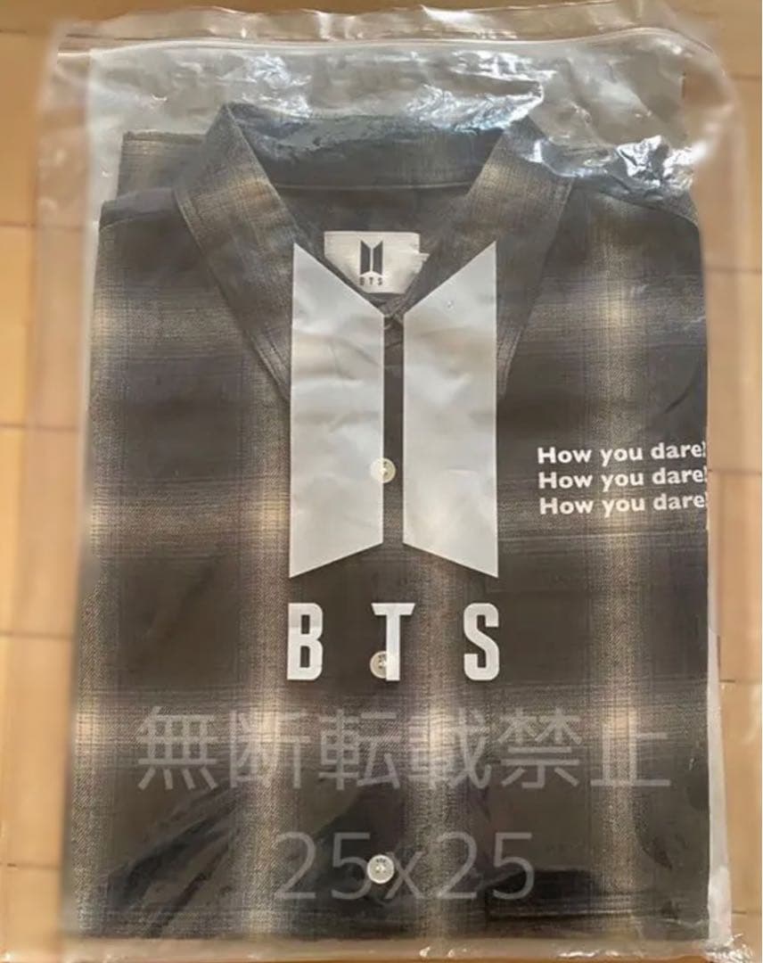 BTS HOUSE OF BTS ポップアップストア MIC DROP シャツ