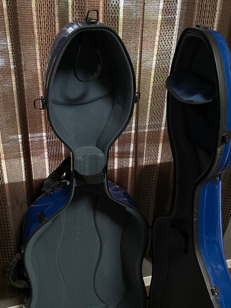 チェロ ハードケース 色ネイビー4/4 東洋プリュームファイバー