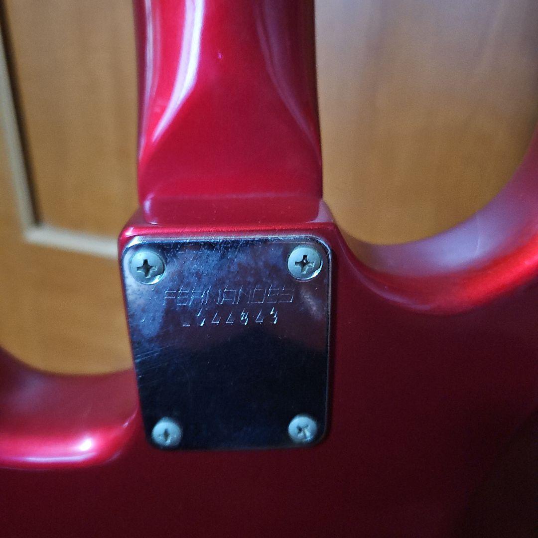 FERNANDES THE FUNCTION エレキギター レッド