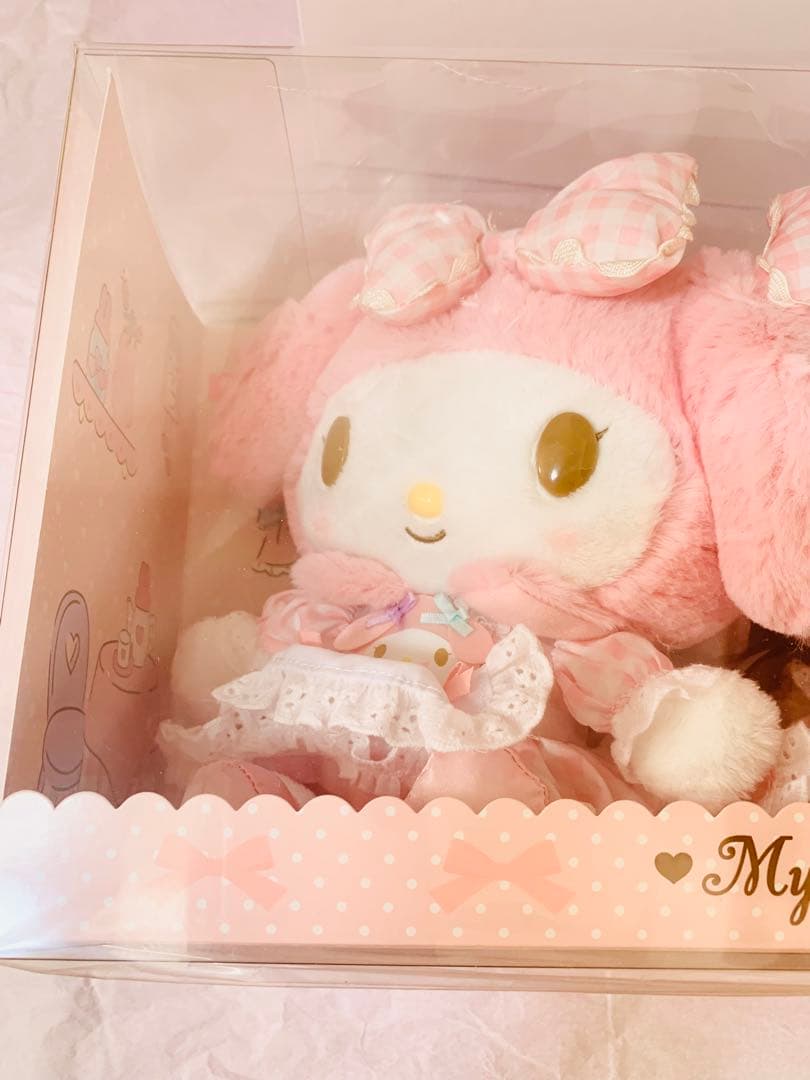 y*a様 マイメロディ マイスウィートピアノ おそろいデザインぬいぐるみ リボン