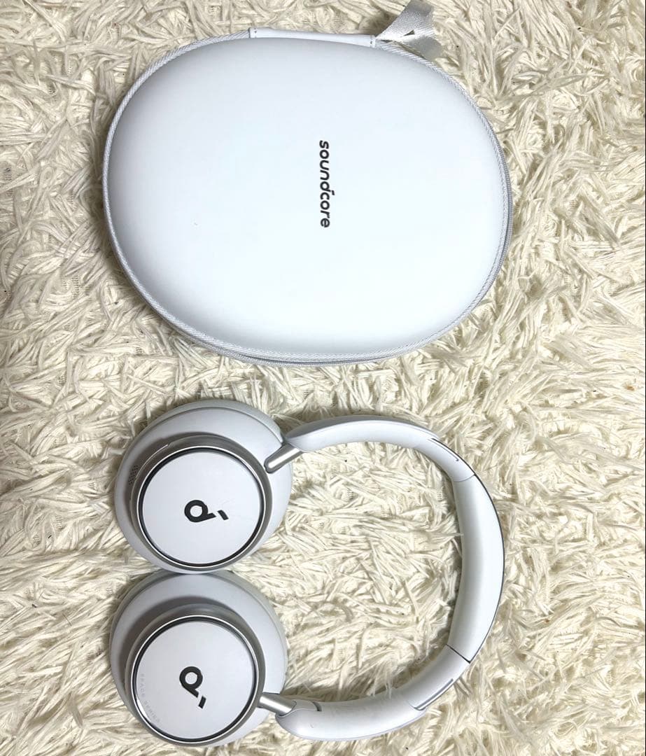 soundcore ワイヤレスヘッドホン ホワイト