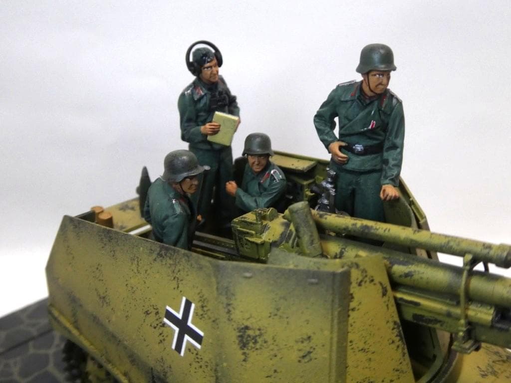 タミヤ　1/35 ドイツ自走榴弾砲 ヴェスペ　“イタリア戦線”　完成品