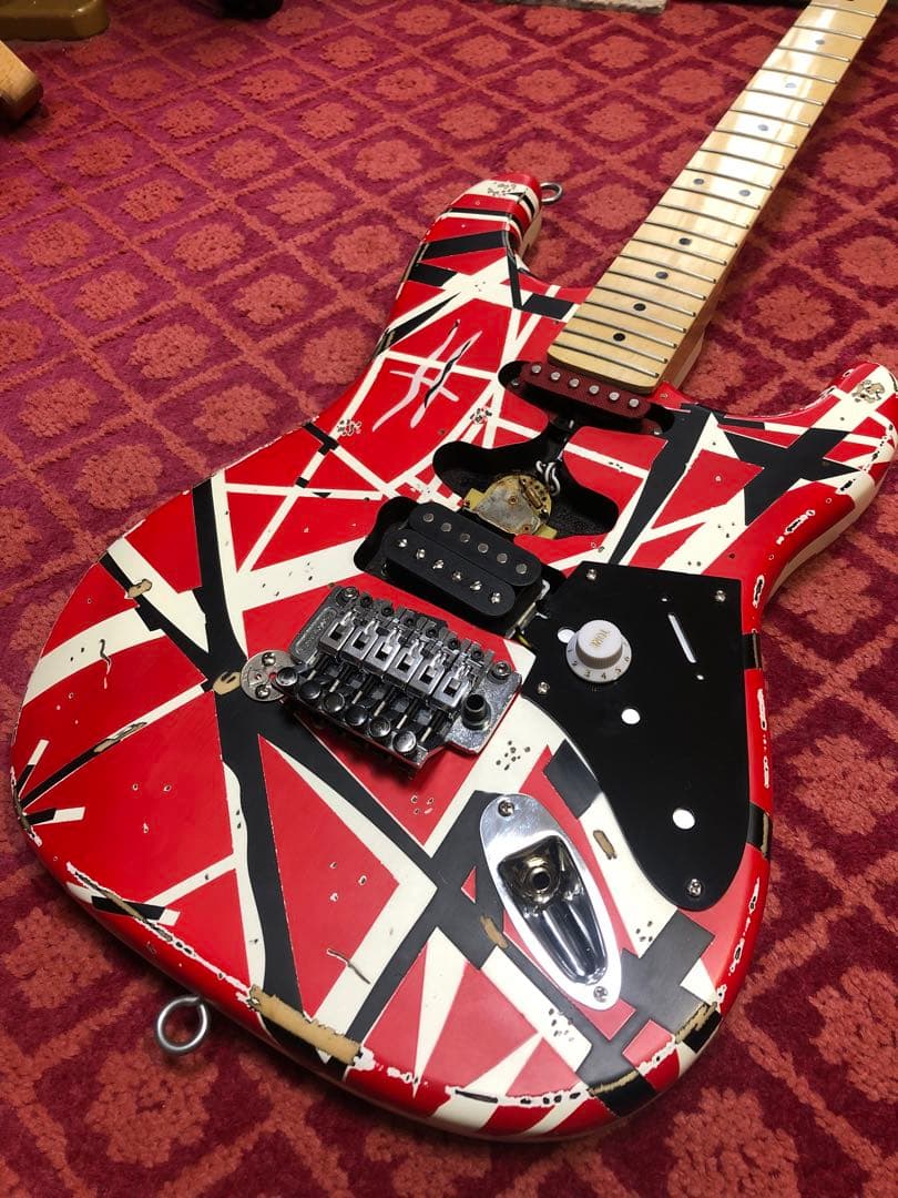 evh フランケン　自作ギター
