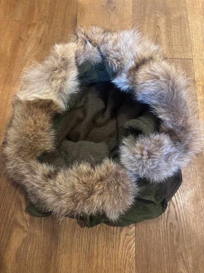 米軍　m-65 フィッシュテールパーカー　フード