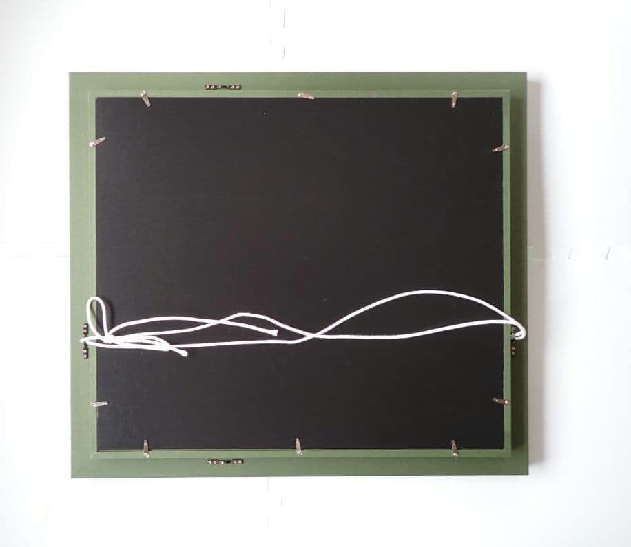 油絵/油彩 額縁 F10〔題名 乗鞍〕匿名発送・送料込 ヤッコ型箱に梱包して送付