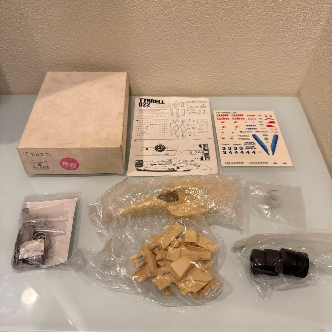 【未組立】F1カー ガレージ・トランスキット 9点セット