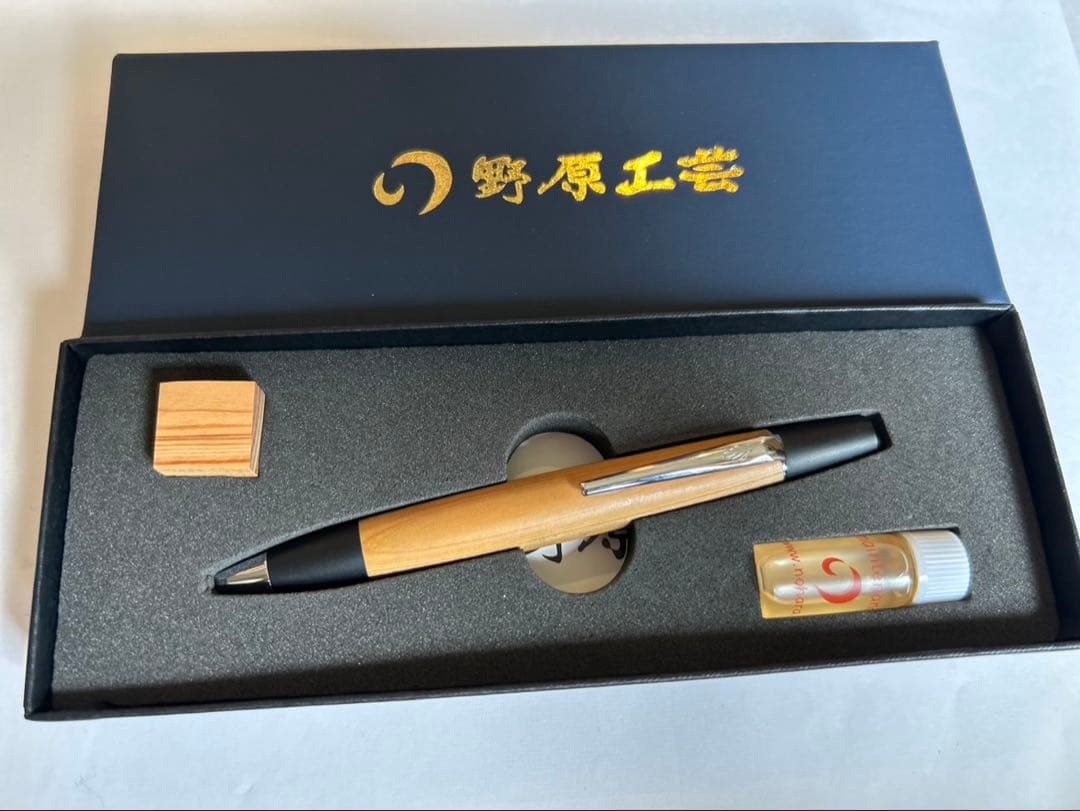 野原工芸 ボールペン 木曽檜